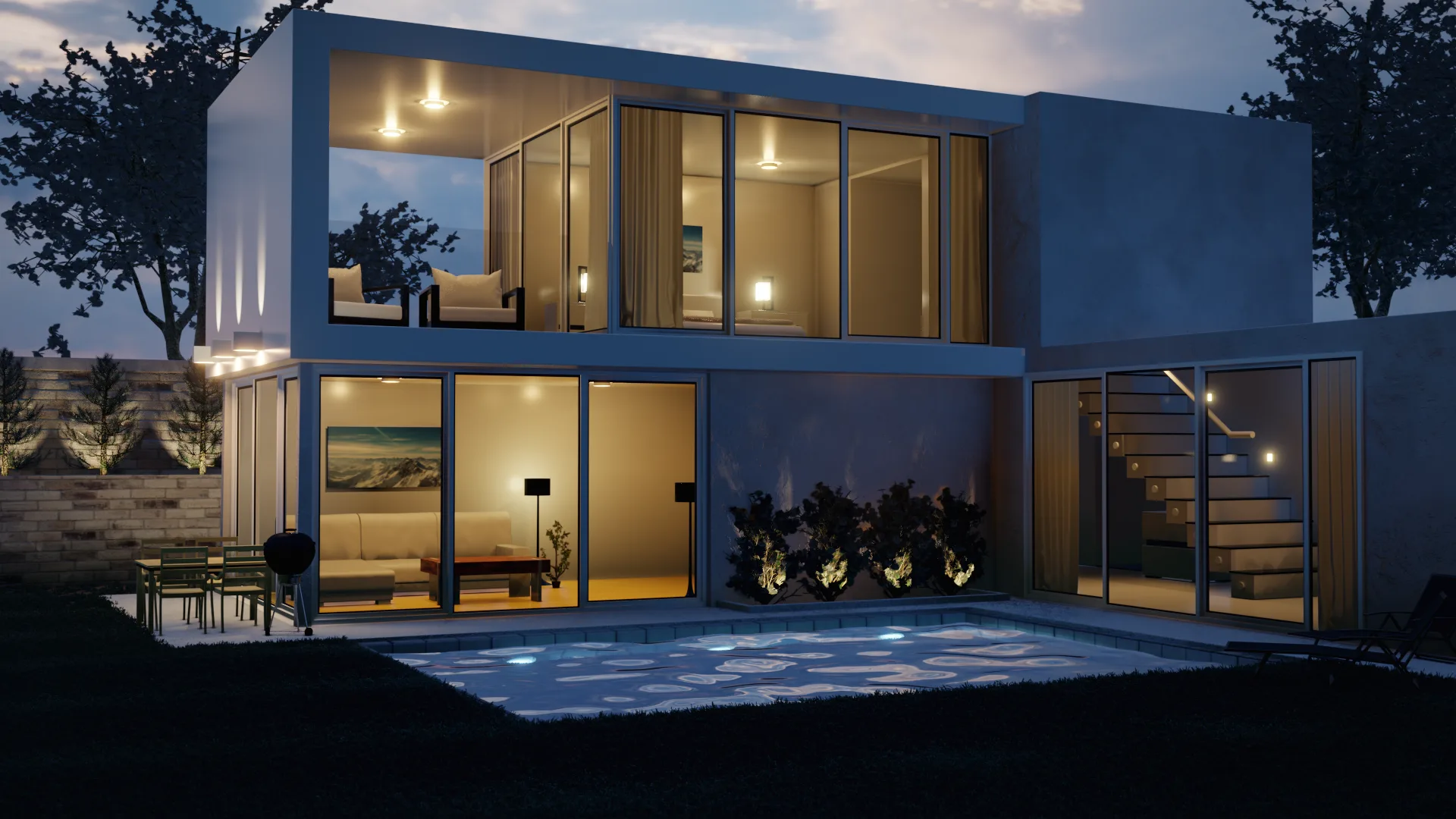 Create & Design a Modern House in Blender