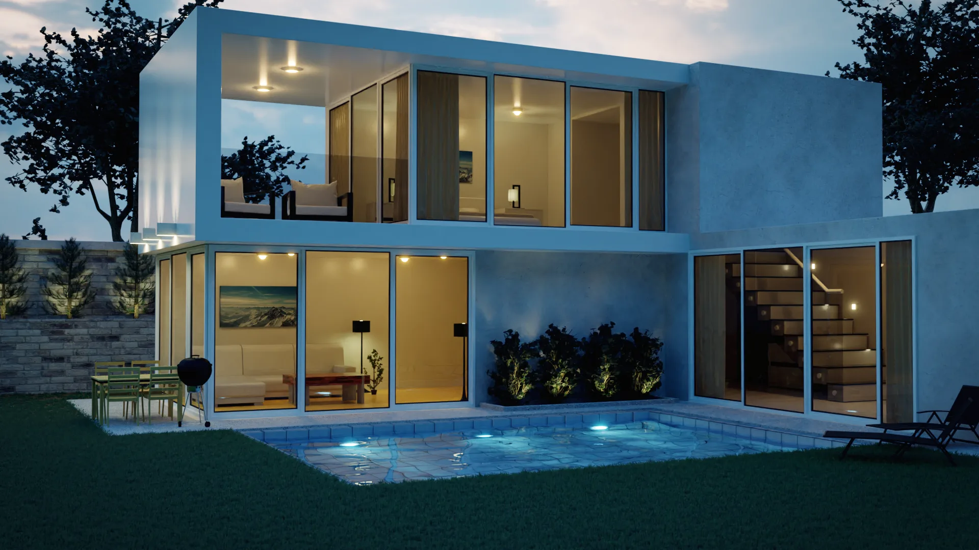 Create & Design a Modern House in Blender