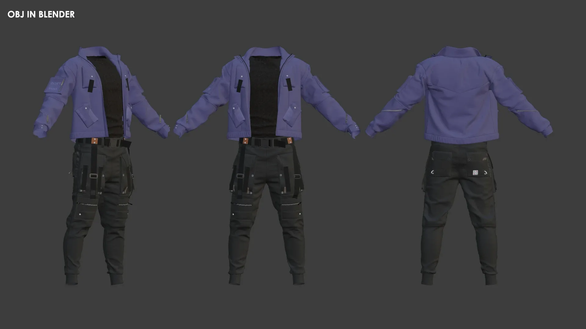 Tutorial Marvelous / CLO - Men's Outfit 5