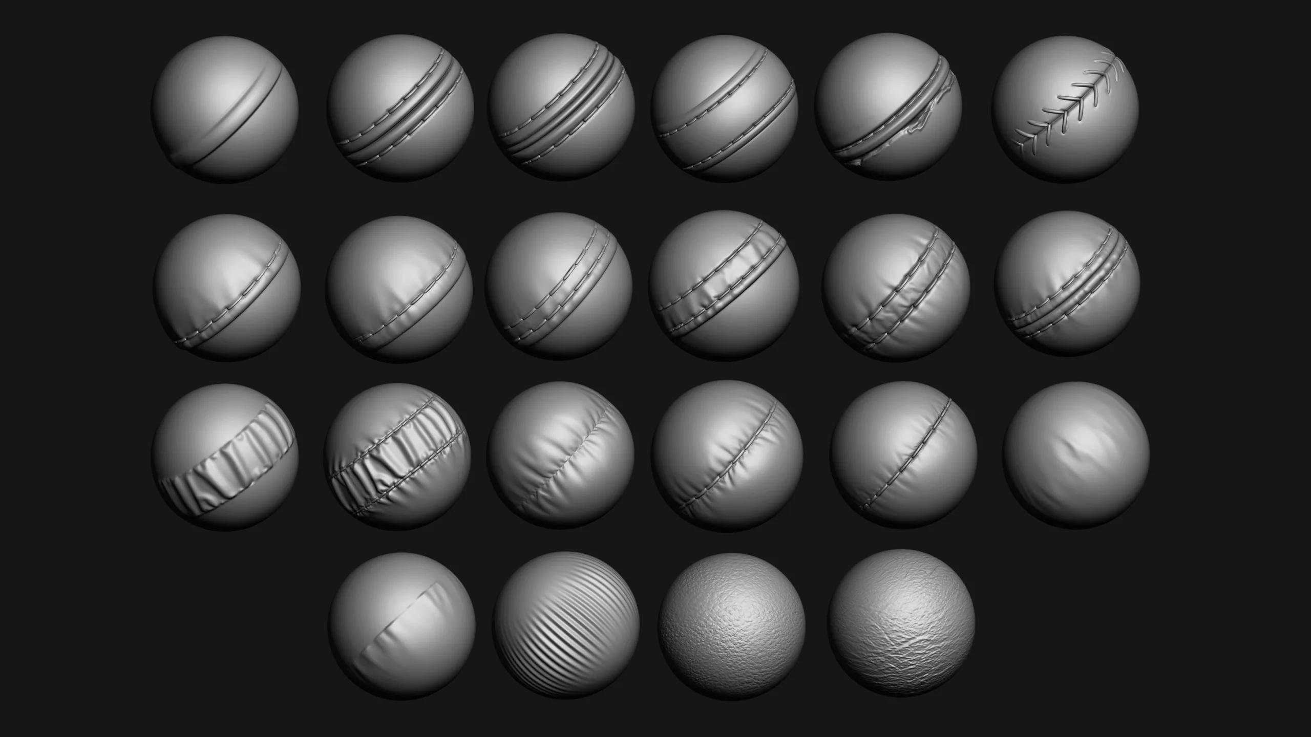 NEW 22 Fabric brushes with FOLDS for Zbrush / Stitch / seam