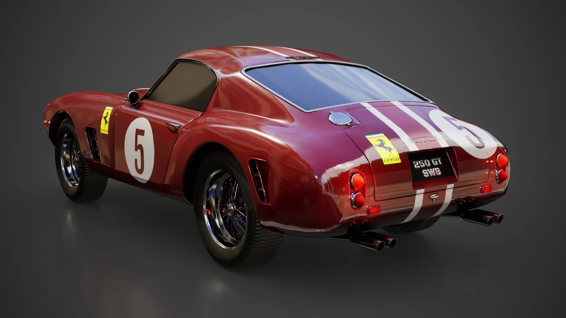 Ferrari 250GT SWB Berlinetta 3D Model