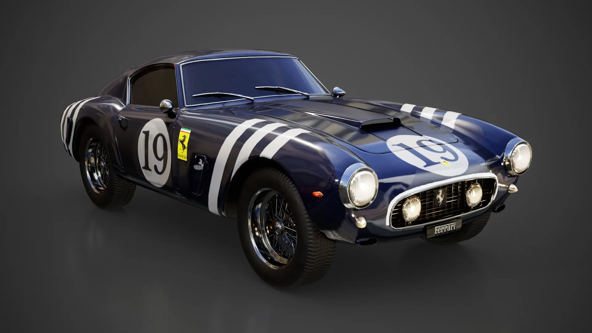 Ferrari 250GT SWB Berlinetta 3D Model