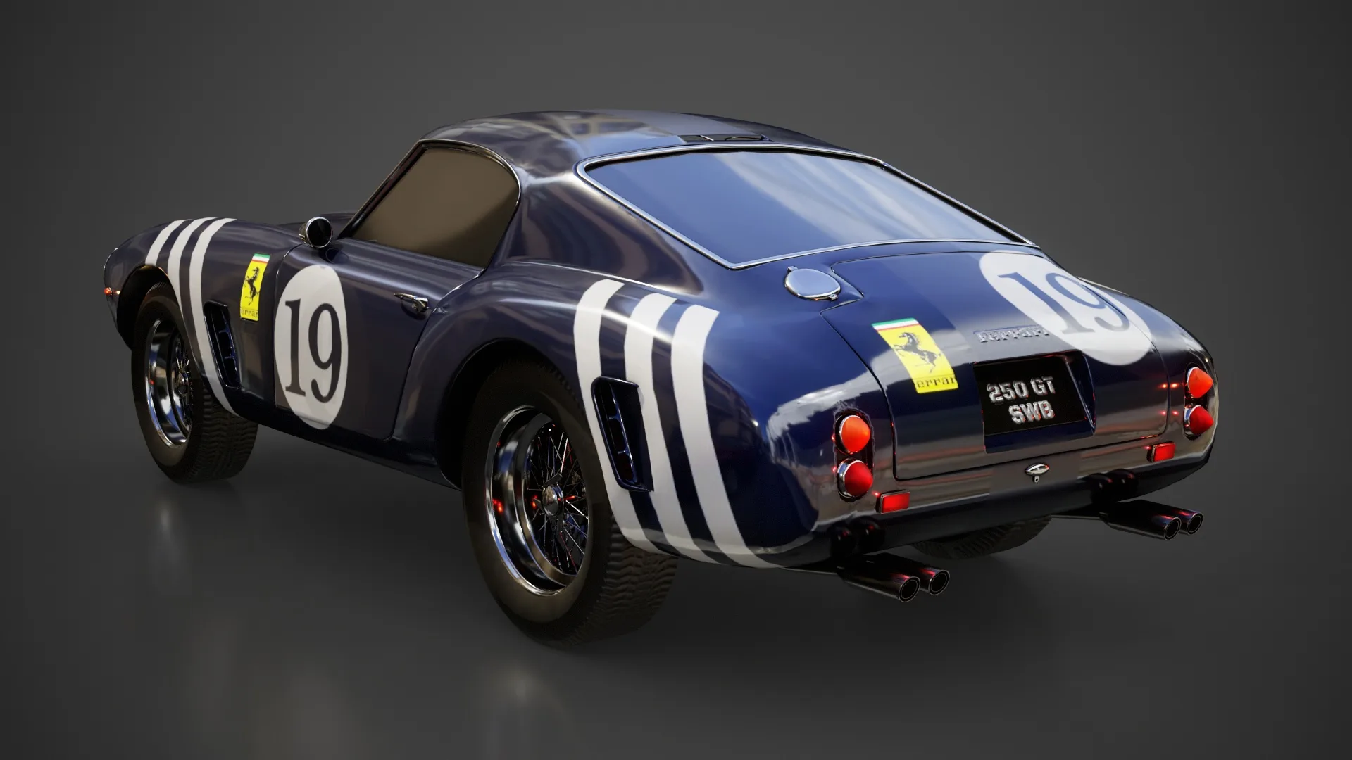 Ferrari 250GT SWB Berlinetta 3D Model