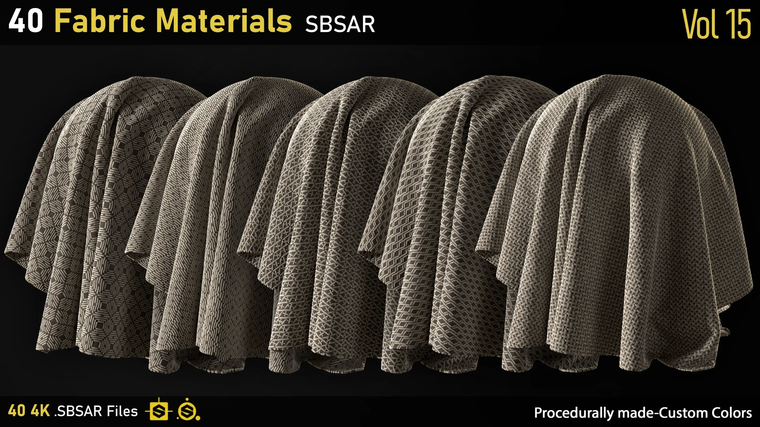 40 Fabric Materials-Vol15-SBSAR