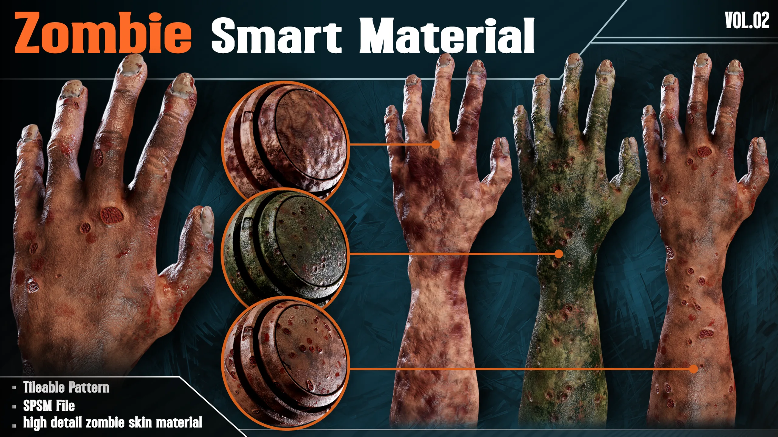 10 Zombie Smart Material - Vol.02