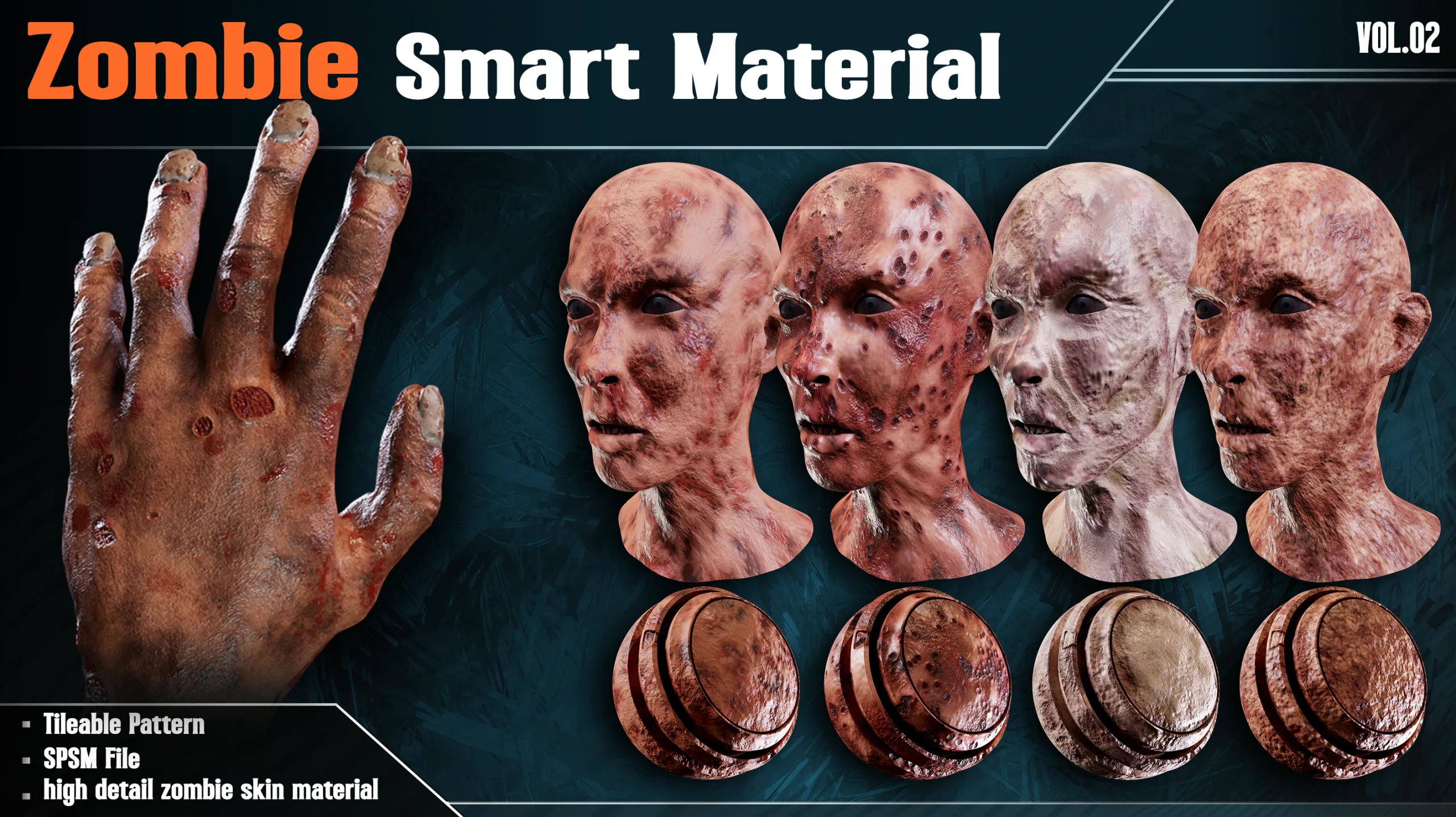 10 Zombie Smart Material - Vol.02