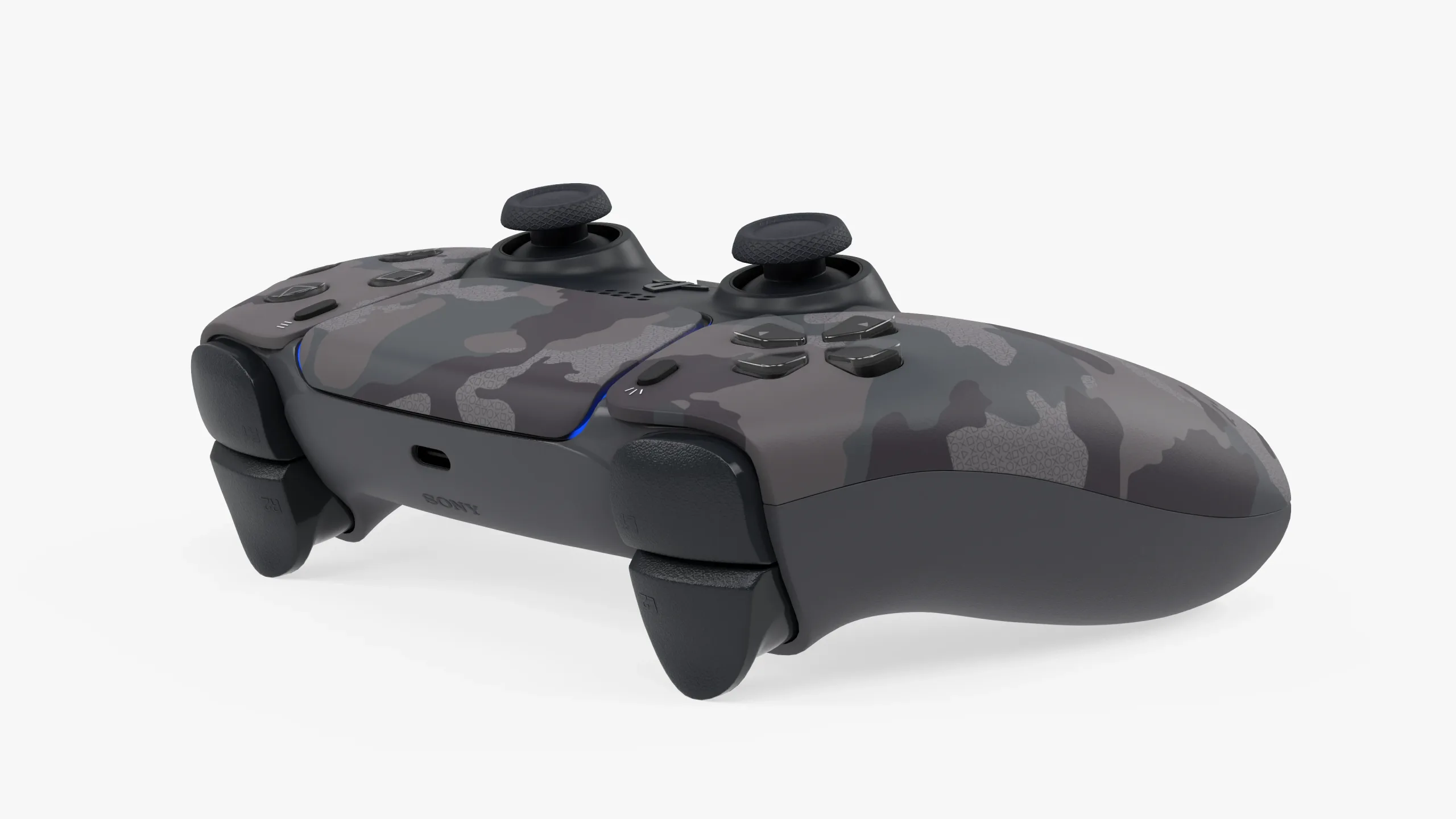 Dualsense Gray Camouflage