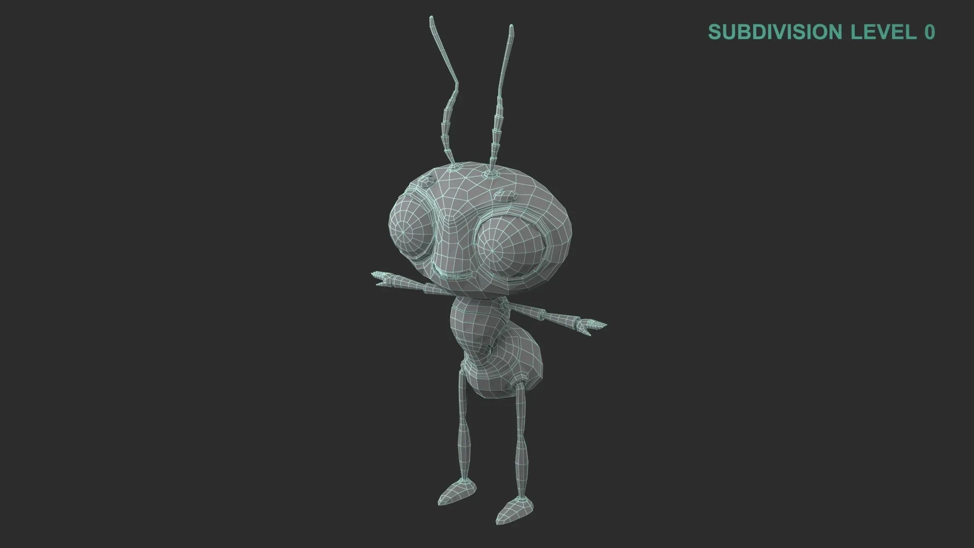 Cartoon Ant Character