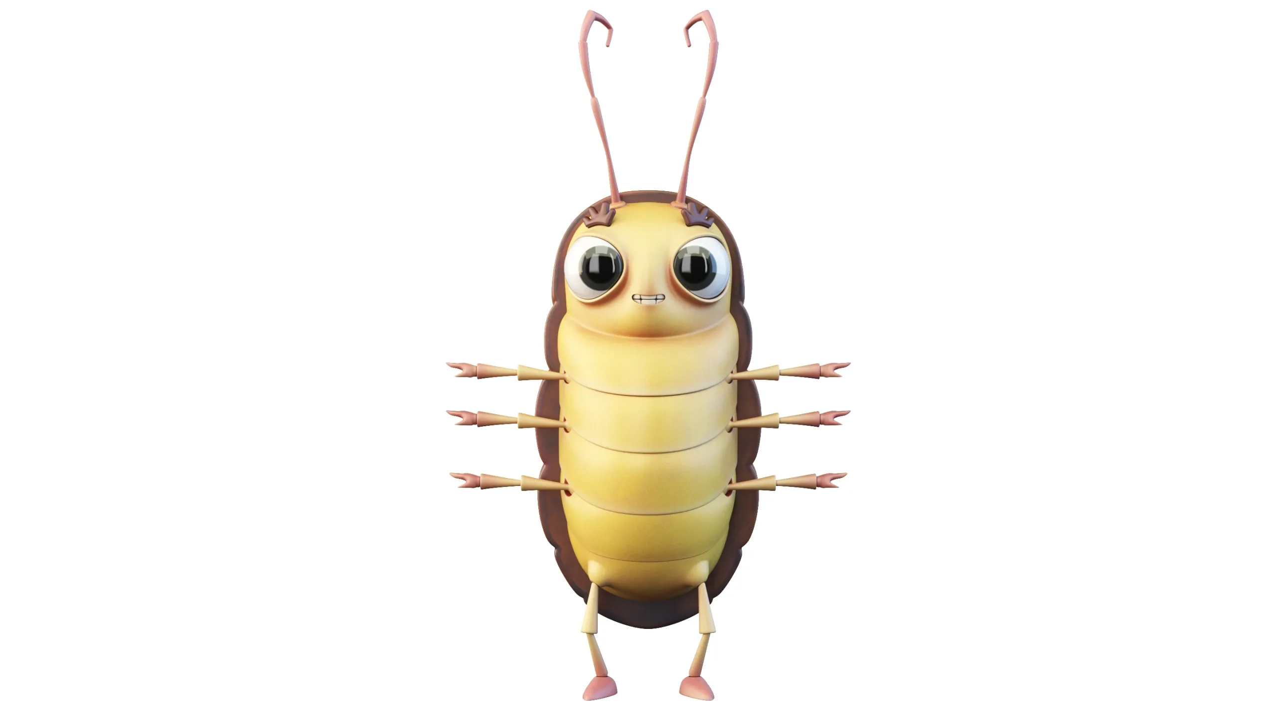 Cartoon Beetle Character