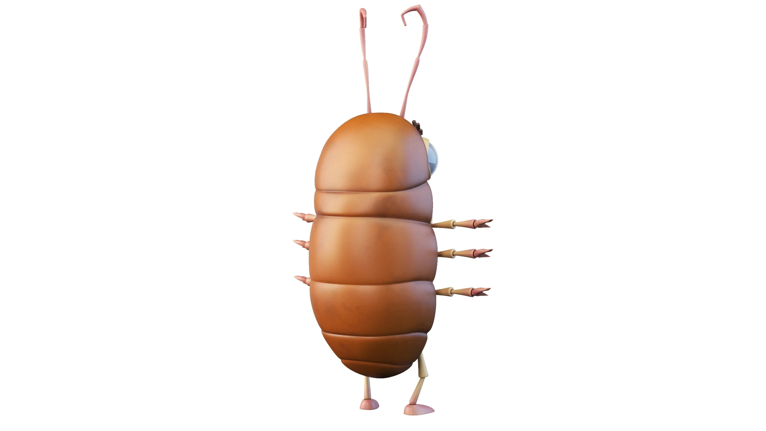 Cartoon Beetle Character