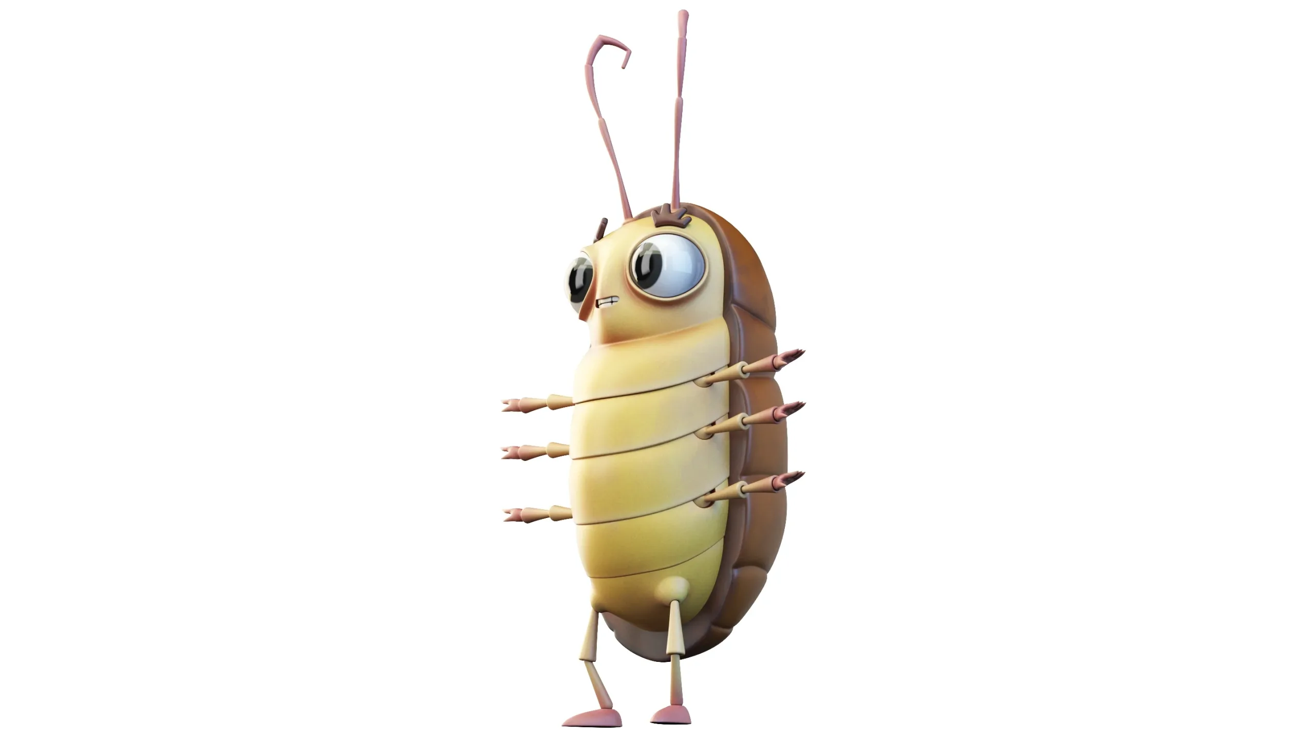 Cartoon Beetle Character