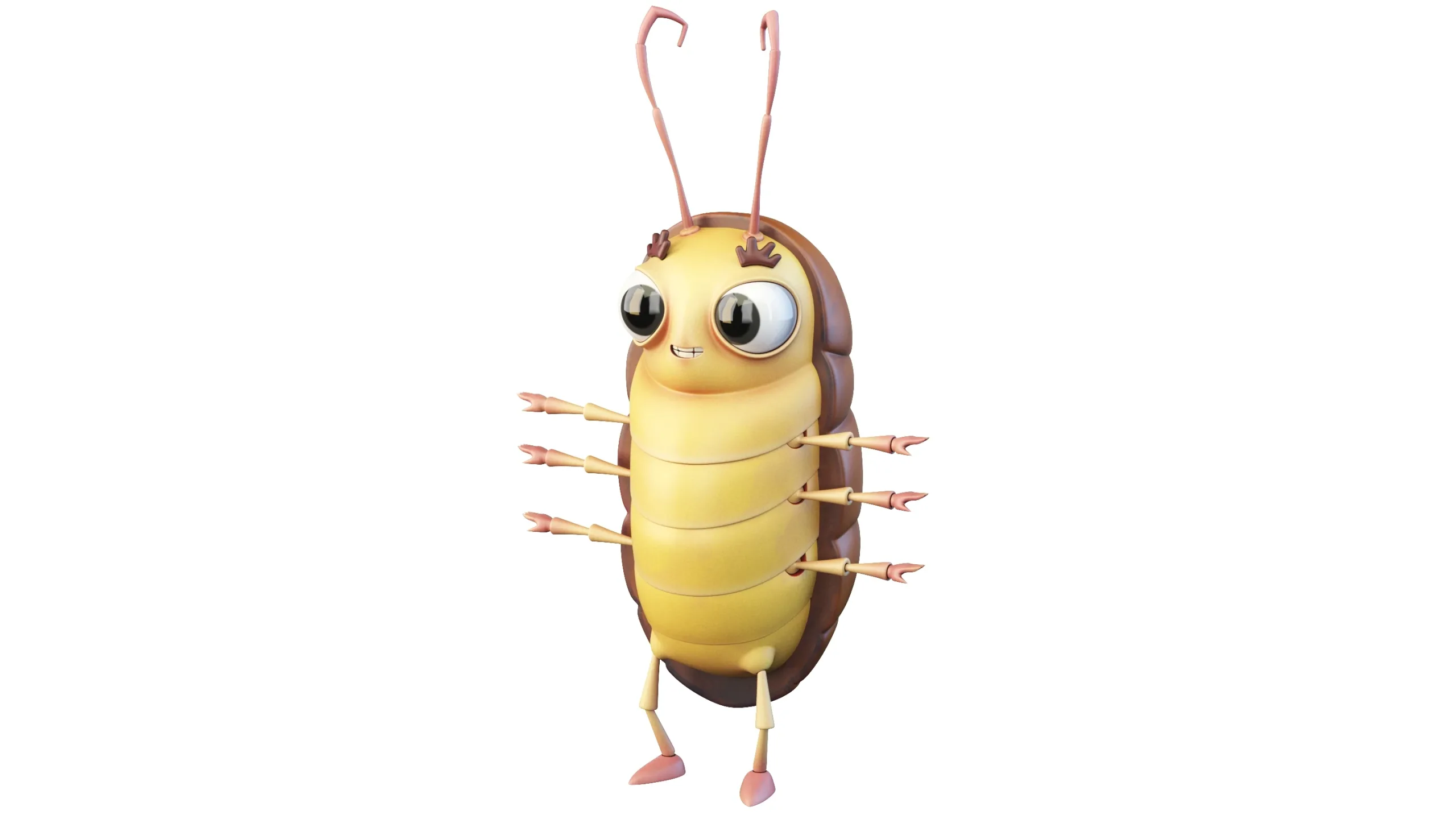 Cartoon Beetle Character