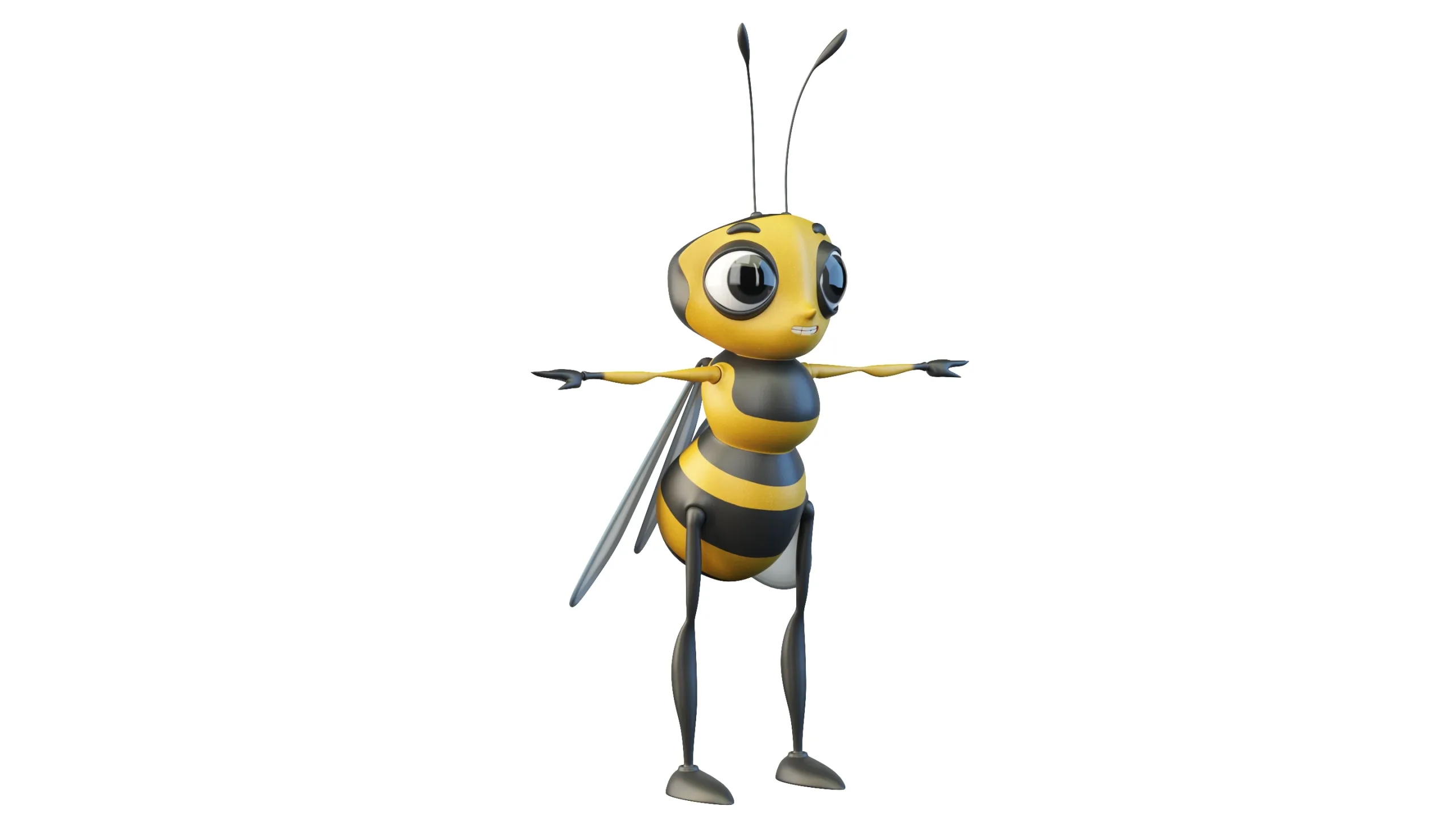 Cartoon Bee Character