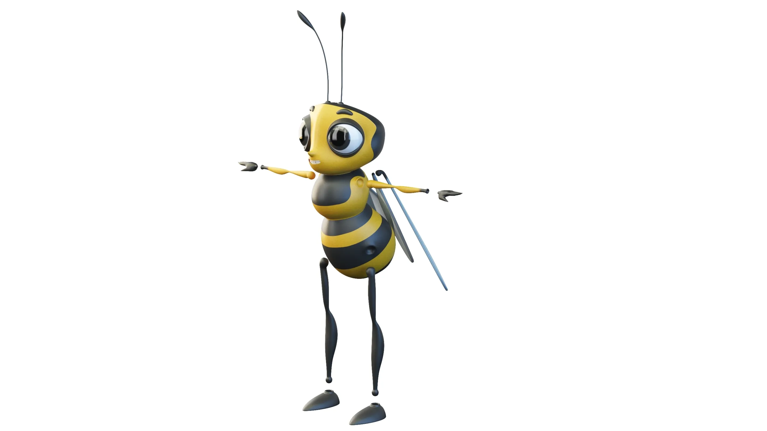 Cartoon Bee Character