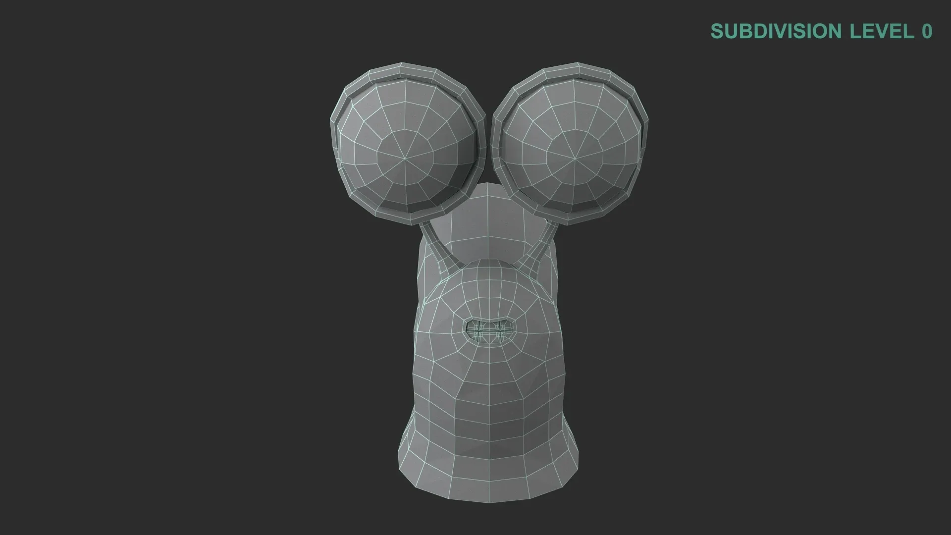 Cartoon Snail Character