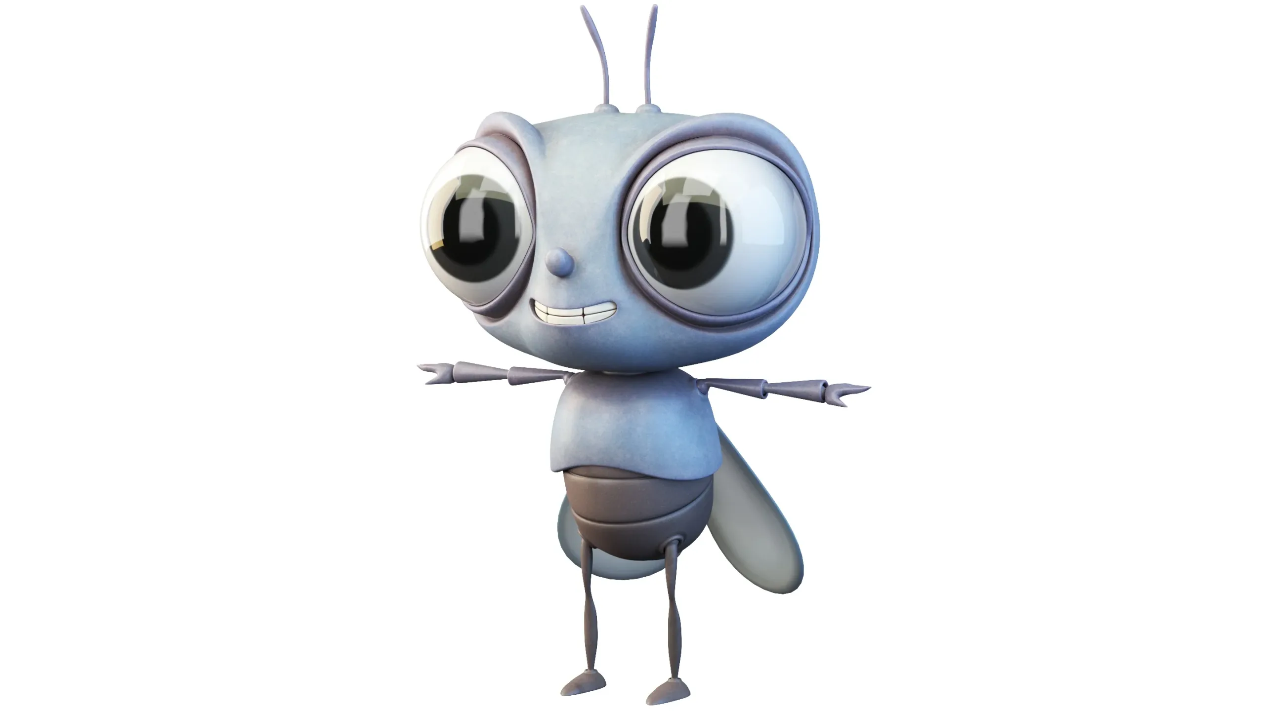 Cartoon Fly Character