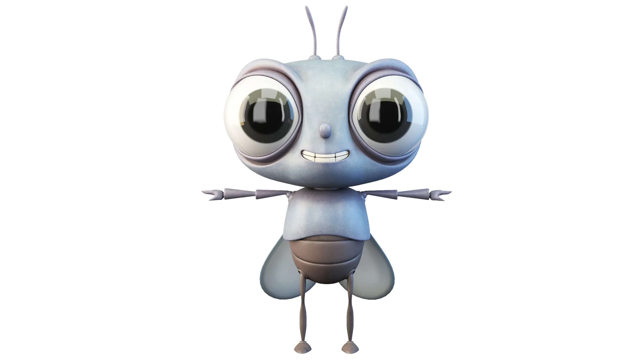 Cartoon Fly Character