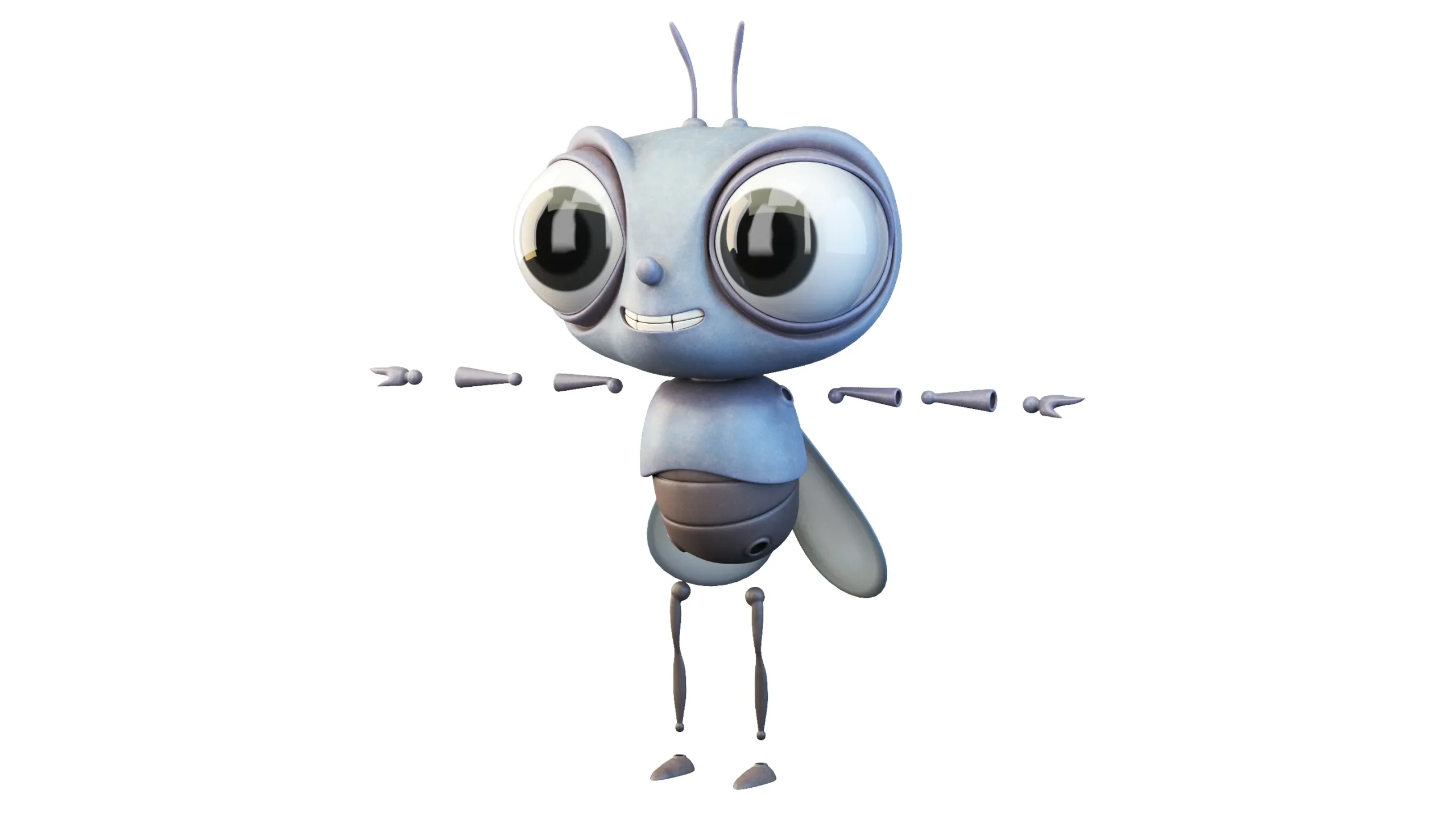 Cartoon Fly Character