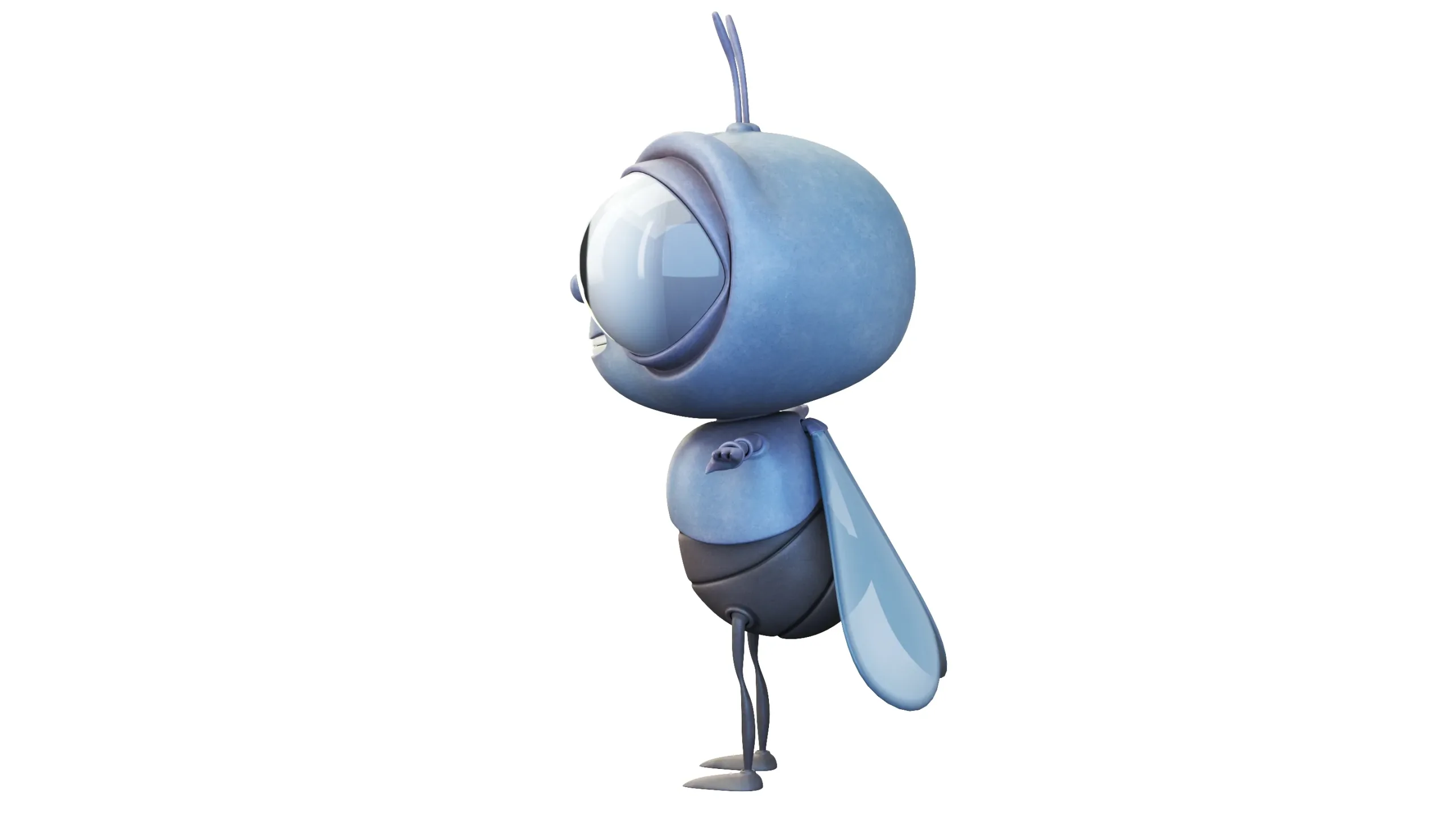 Cartoon Fly Character
