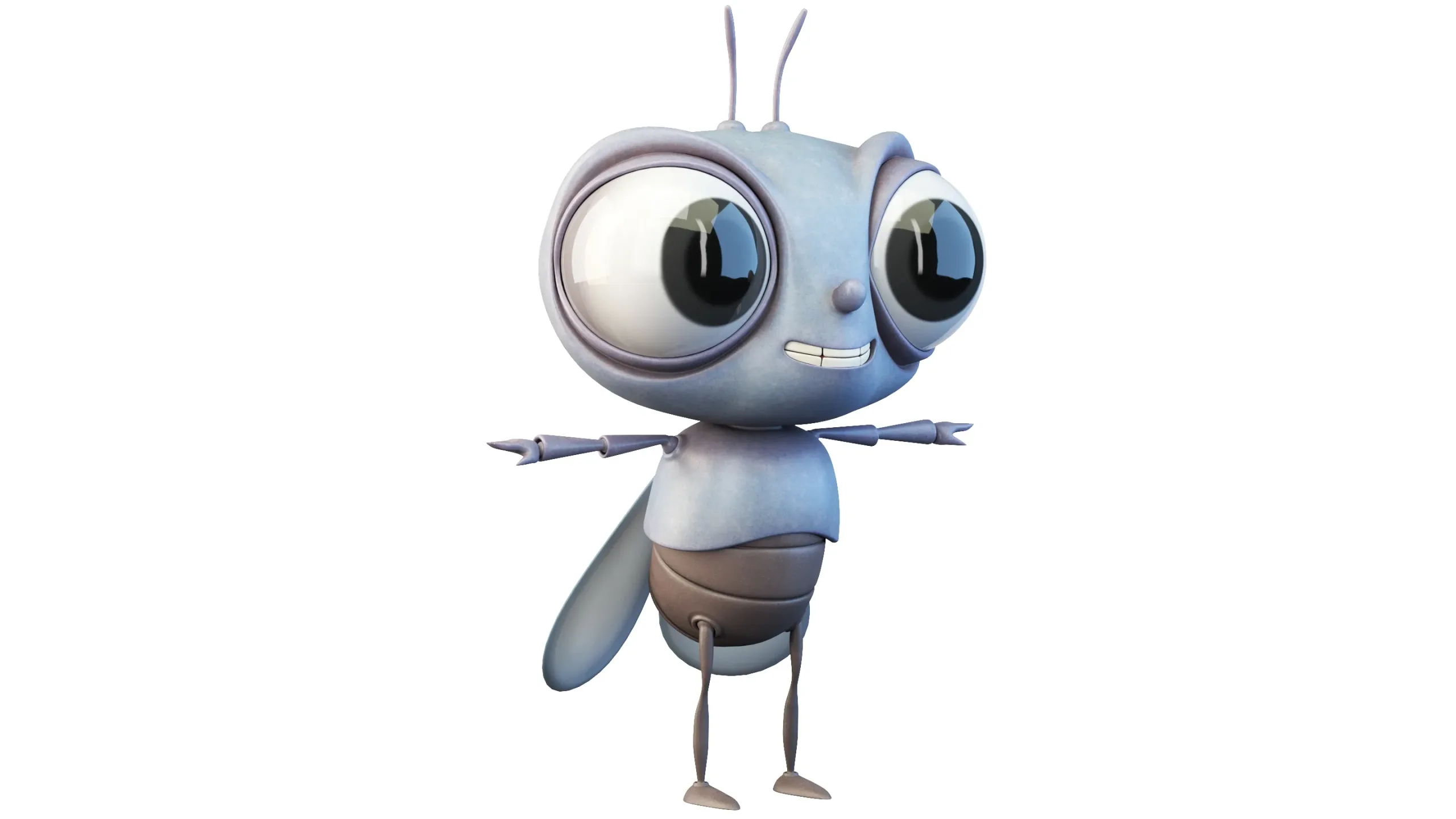 Cartoon Fly Character