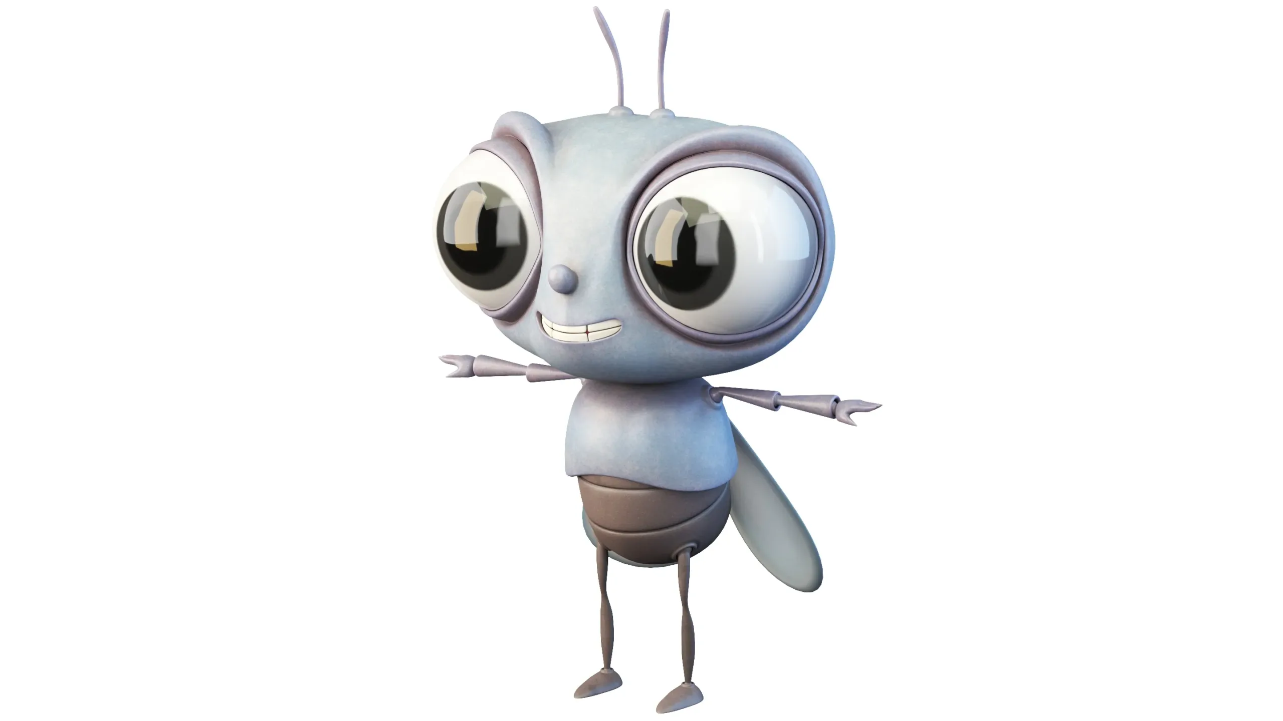 Cartoon Fly Character