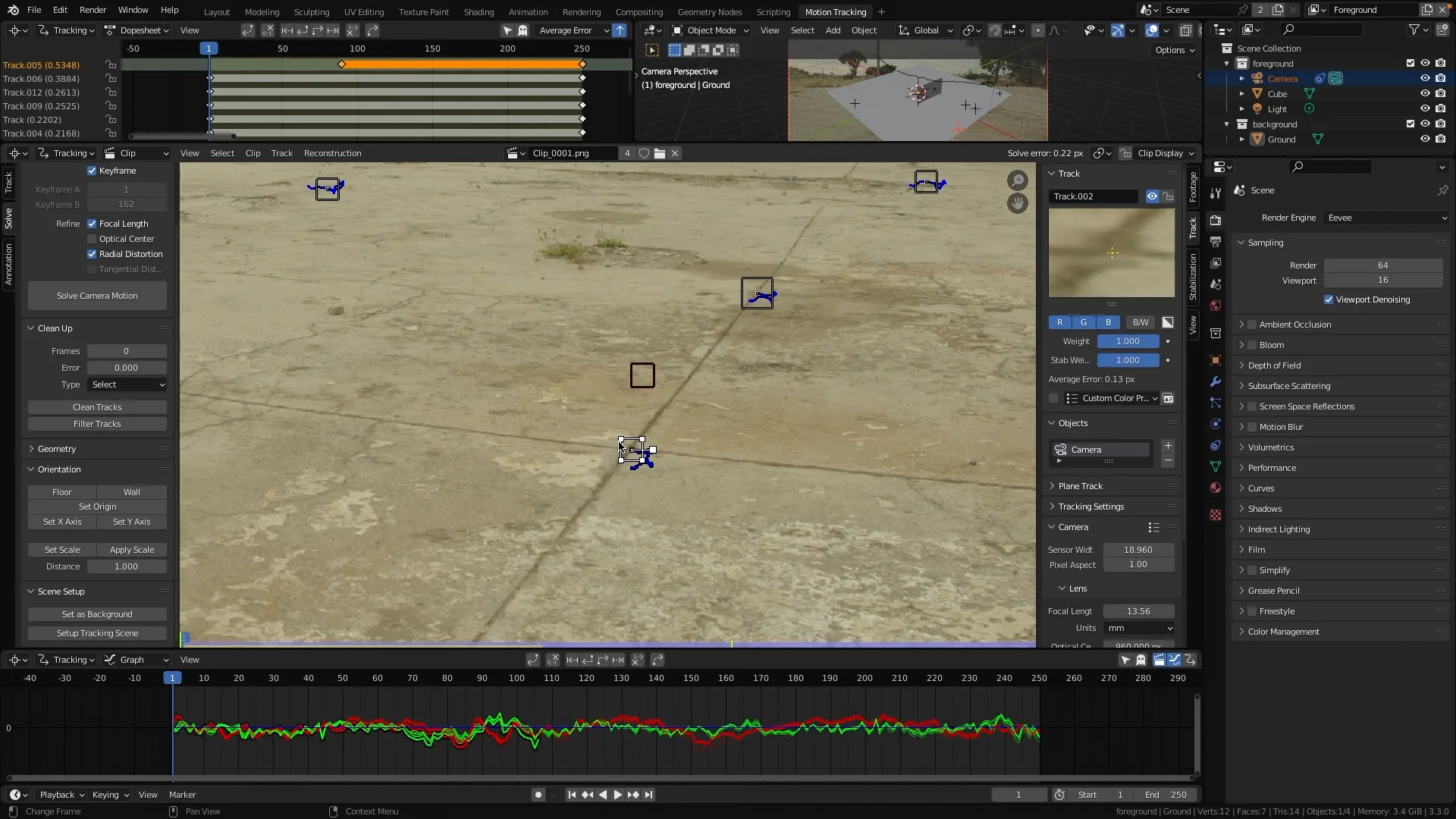 Blender Camera Tracking Masterclass