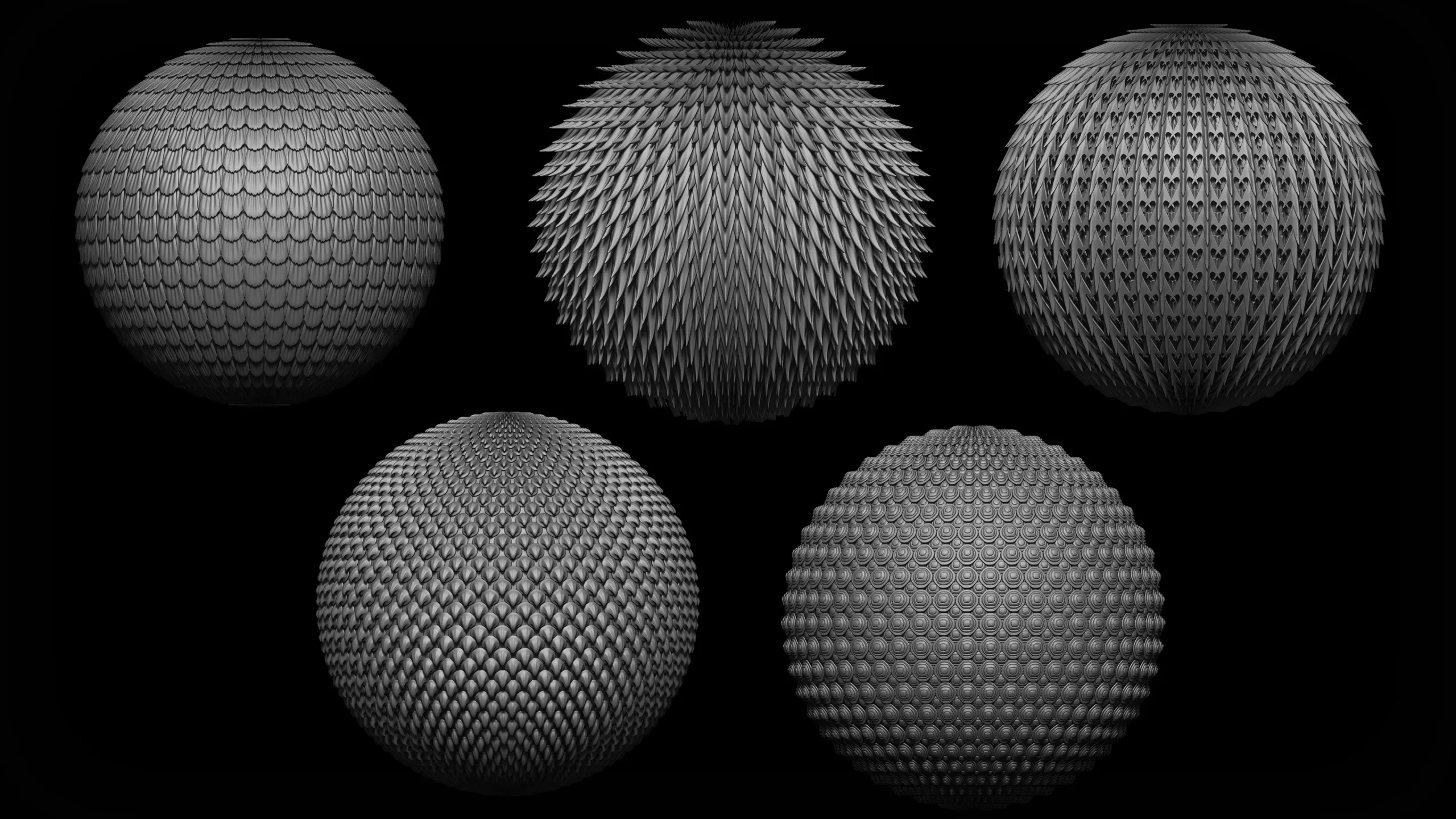 Zbrush - 45 Scale Nanomesh + Meshes