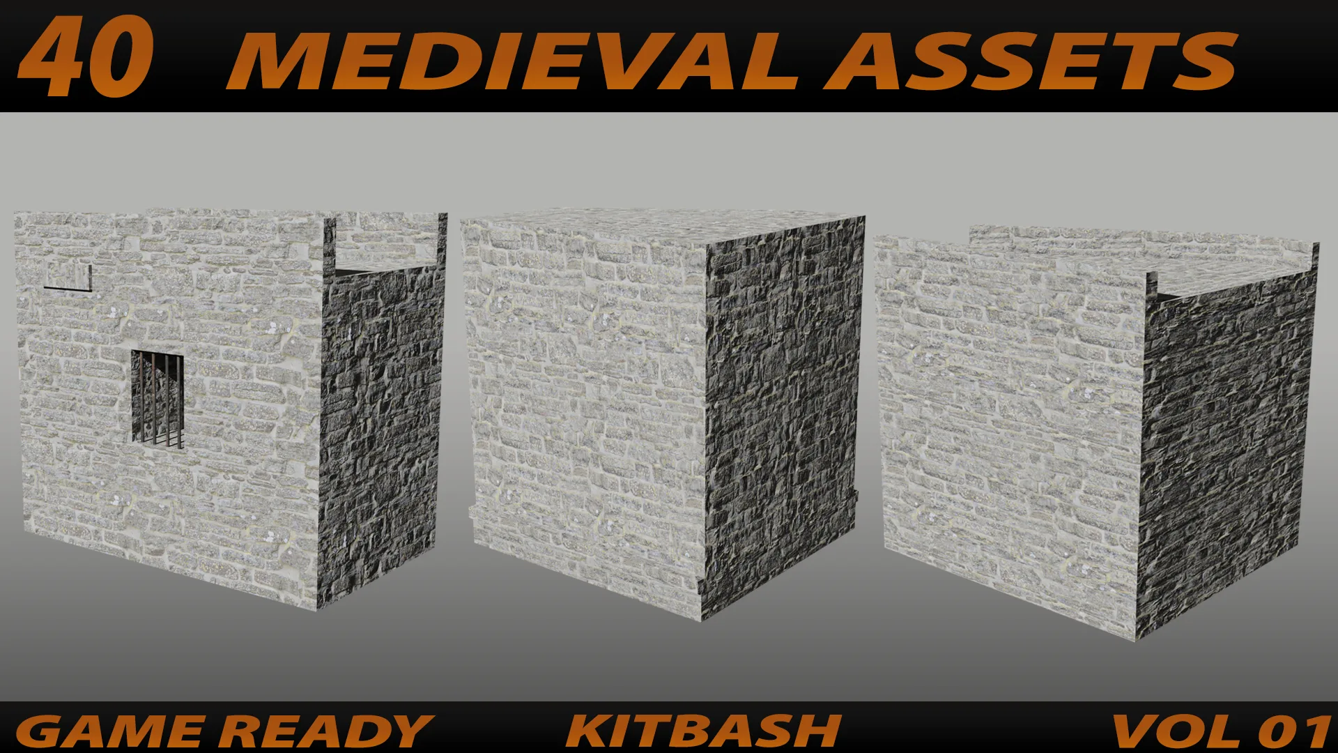 MEDIEVAL-ASSETS-KITBASH-VOL-01