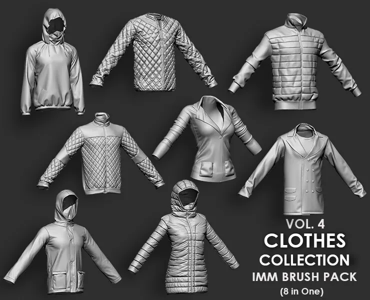 CLOTHES MEGA PACK (5 IN ONE - 111 BRUSHES)