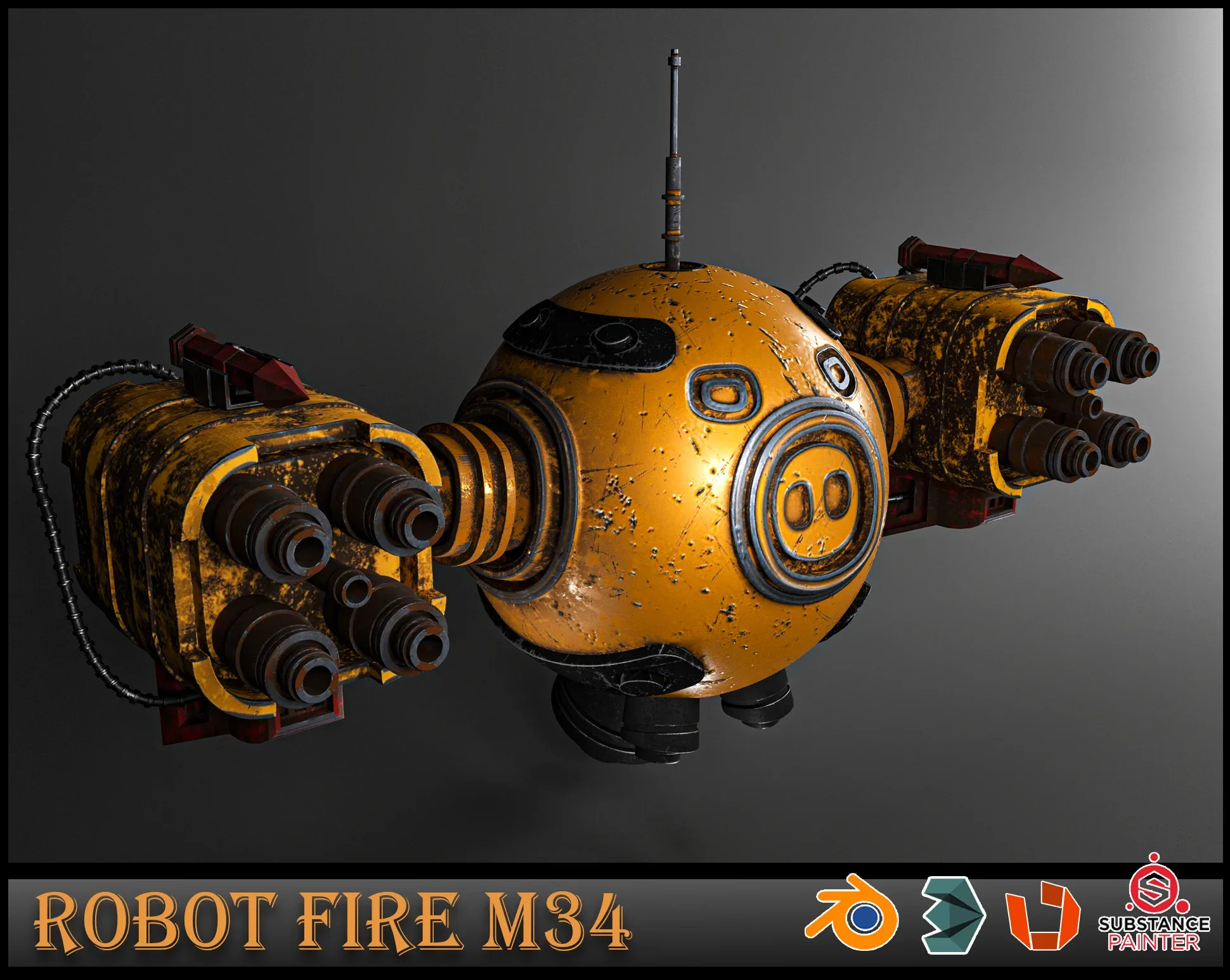 Robot Fire M34