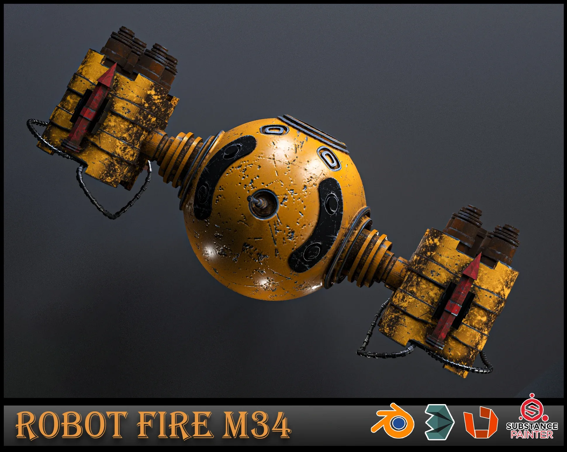 Robot Fire M34