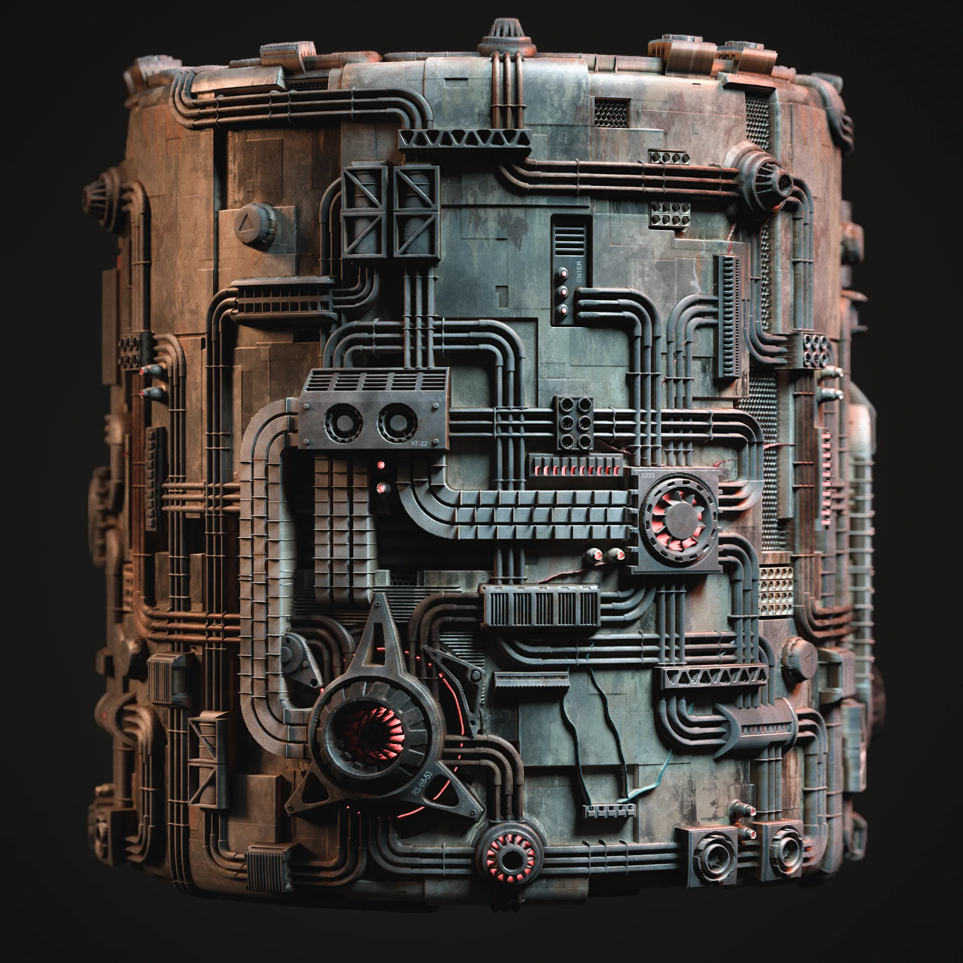 Substance Designer Tutorial - SCIFI Material