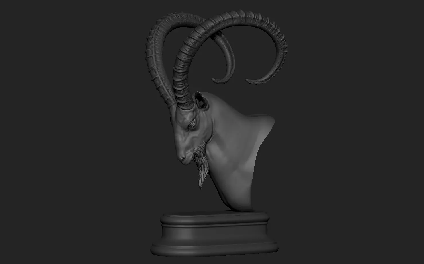 Ibex Head