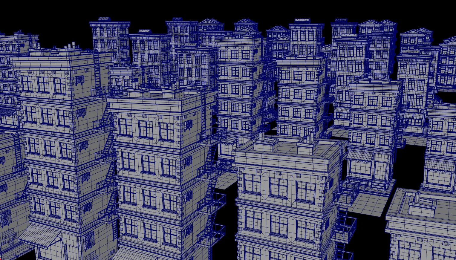 KITBASH buildings - 3D models