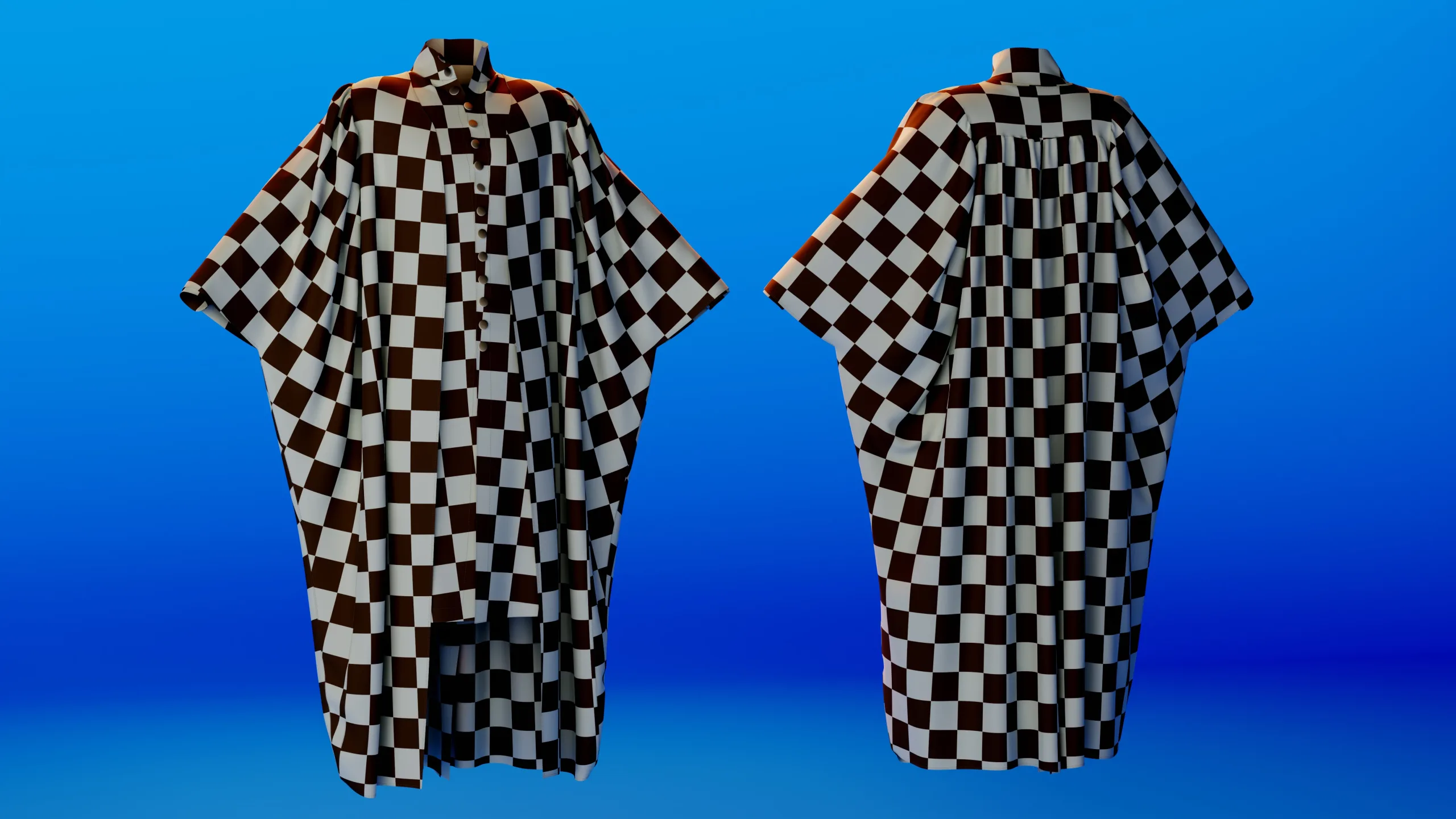 9 Magic / Hogwarts Robe Basemesh Models + Reference Images for texturing + Bonus + Project files