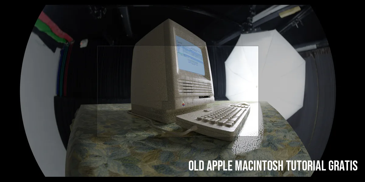 Create Living Room From Single Image + Robot + Old Apple macintosh modeling - 4h30 Min Tutorial