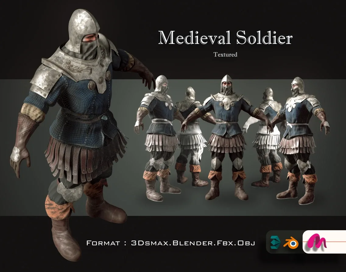 Medieval Soldier 01