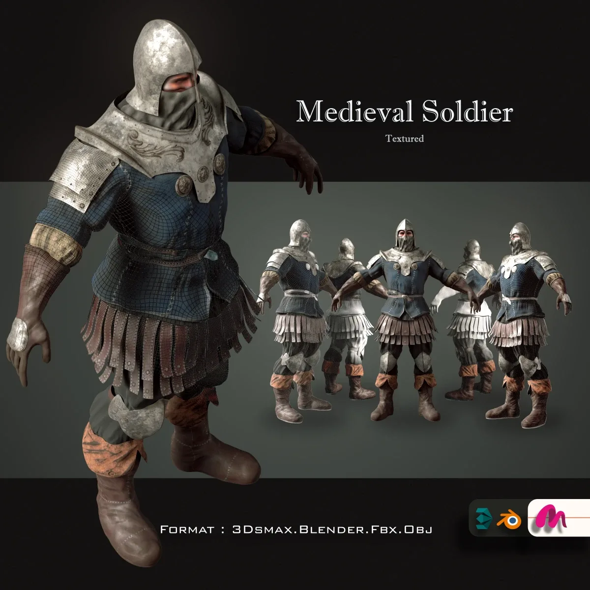 Medieval Soldier 01