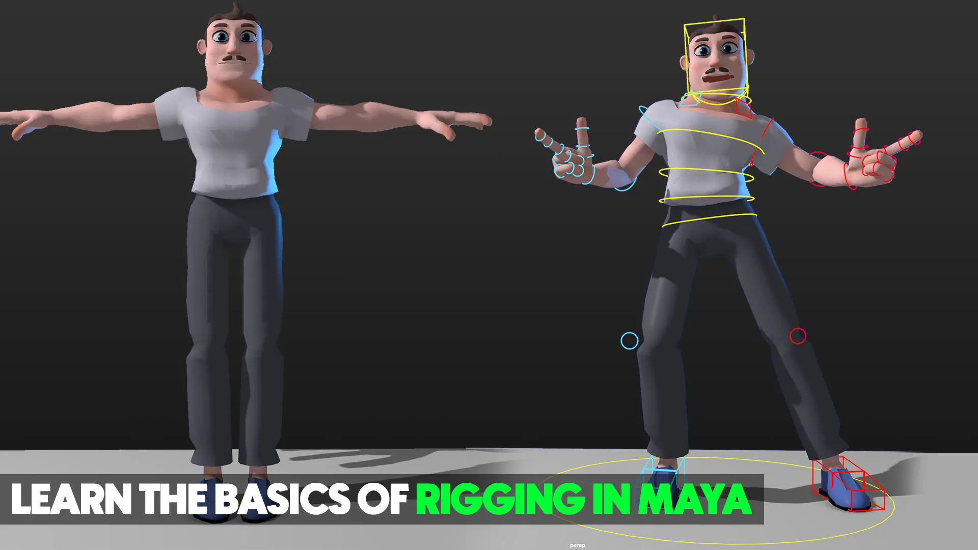 How To Rig A Character In Maya - Rigging Basics In Maya