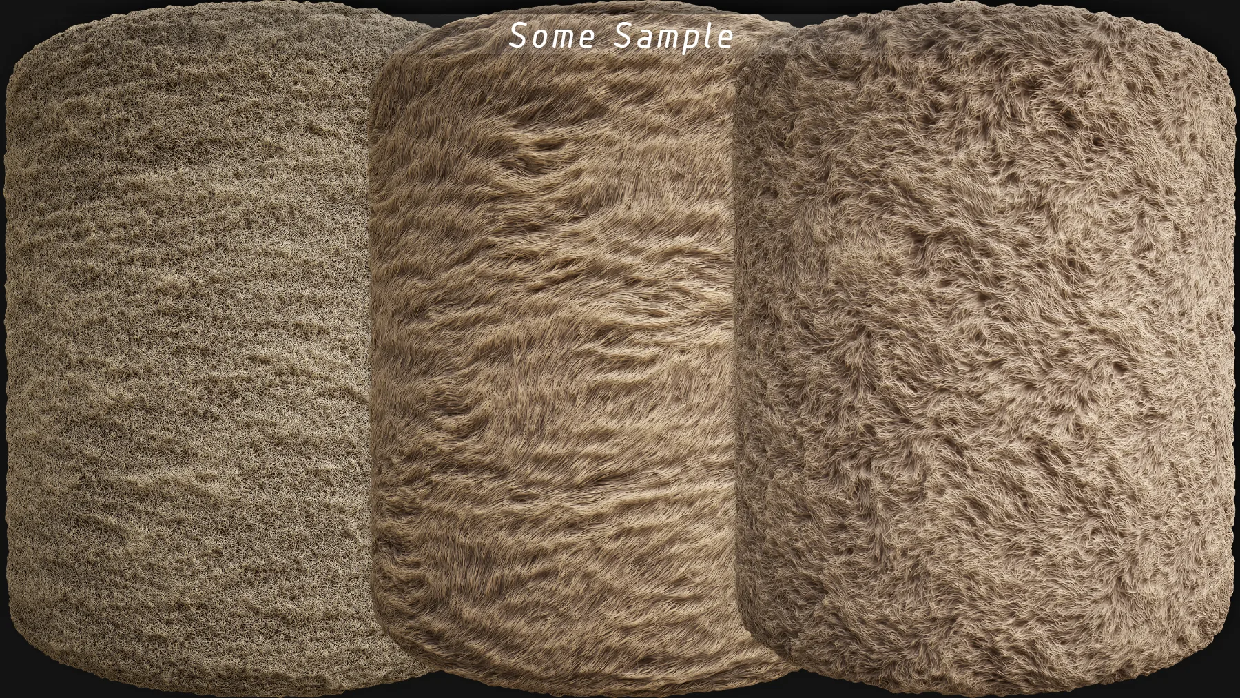 Dynamic Real Fur and Feather Material (SBSAR) Vol.9