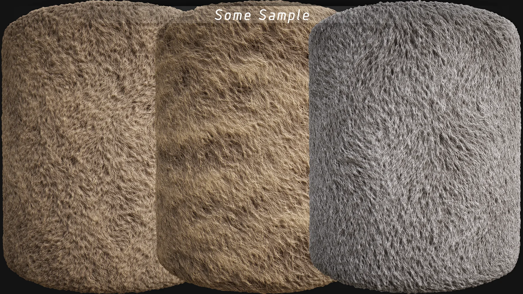 Dynamic Real Fur and Feather Material (SBSAR) Vol.9