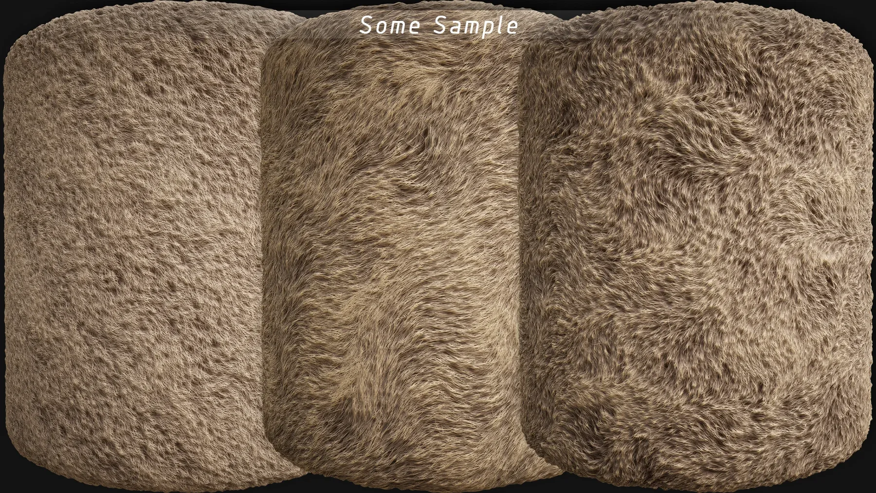 Dynamic Real Fur and Feather Material (SBSAR) Vol.9