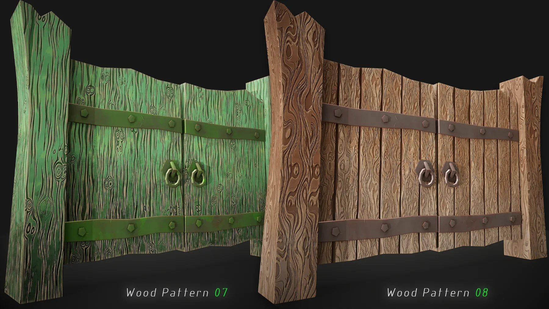 Stylized Wood Material Generator (SBSAR) Vol.10