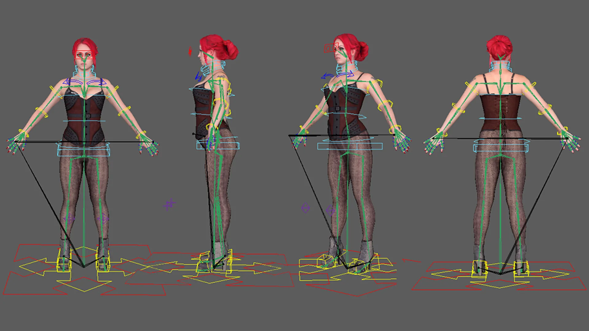 Female Scan Sonya - Rigged