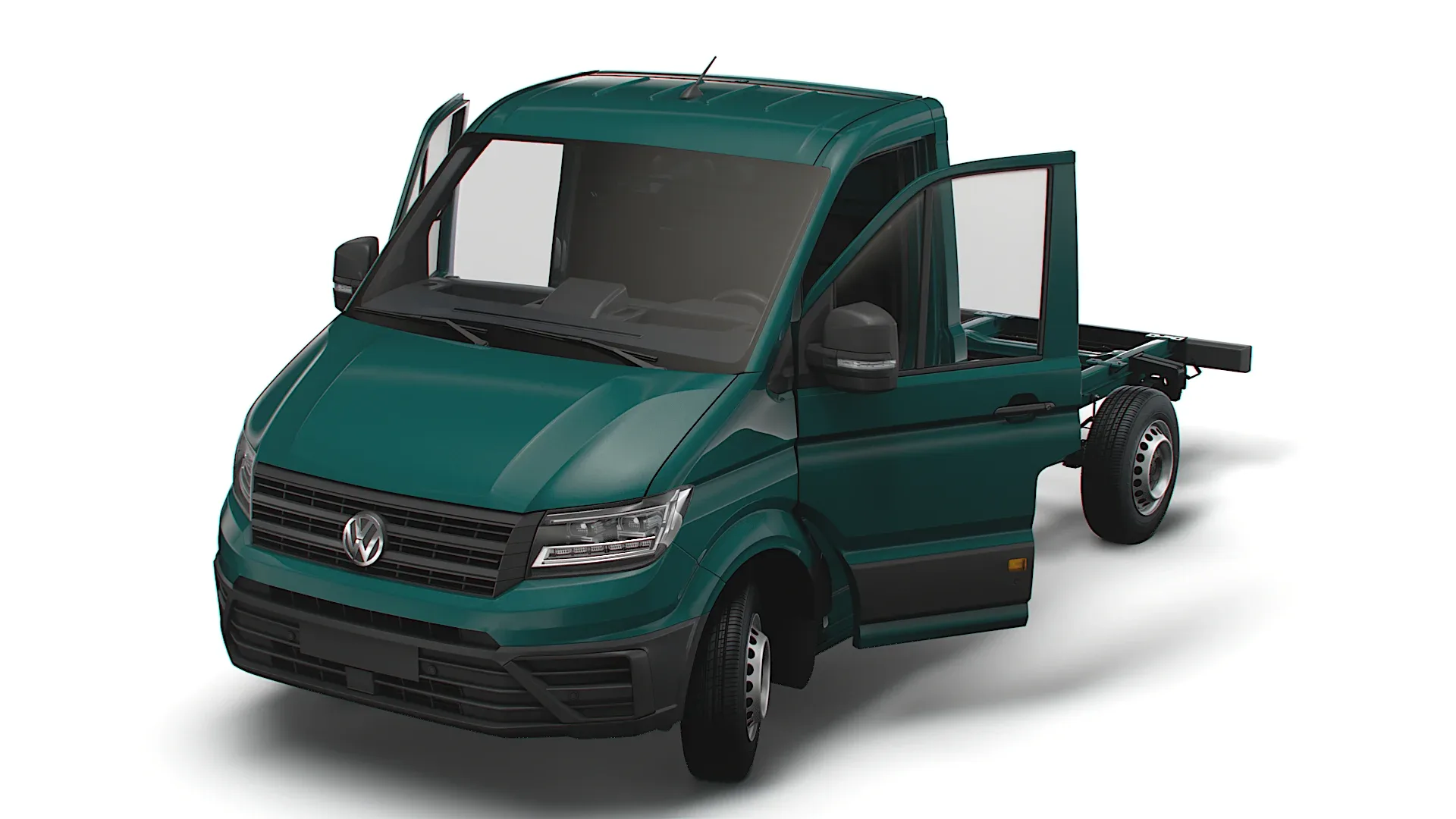 VW Crafter Chassis SingleCab L1 HQInterior 2023