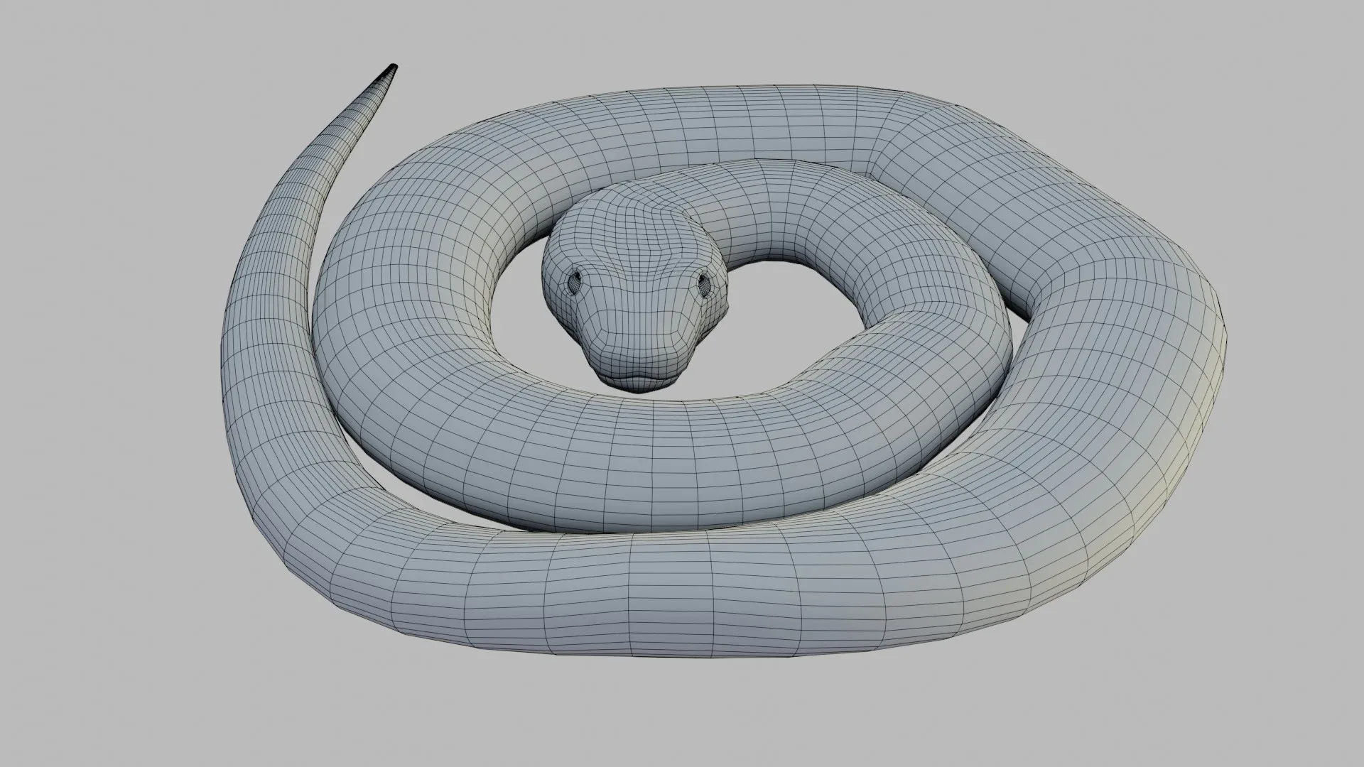 Russel's Viper - Low Poly - Game Ready - Rigged