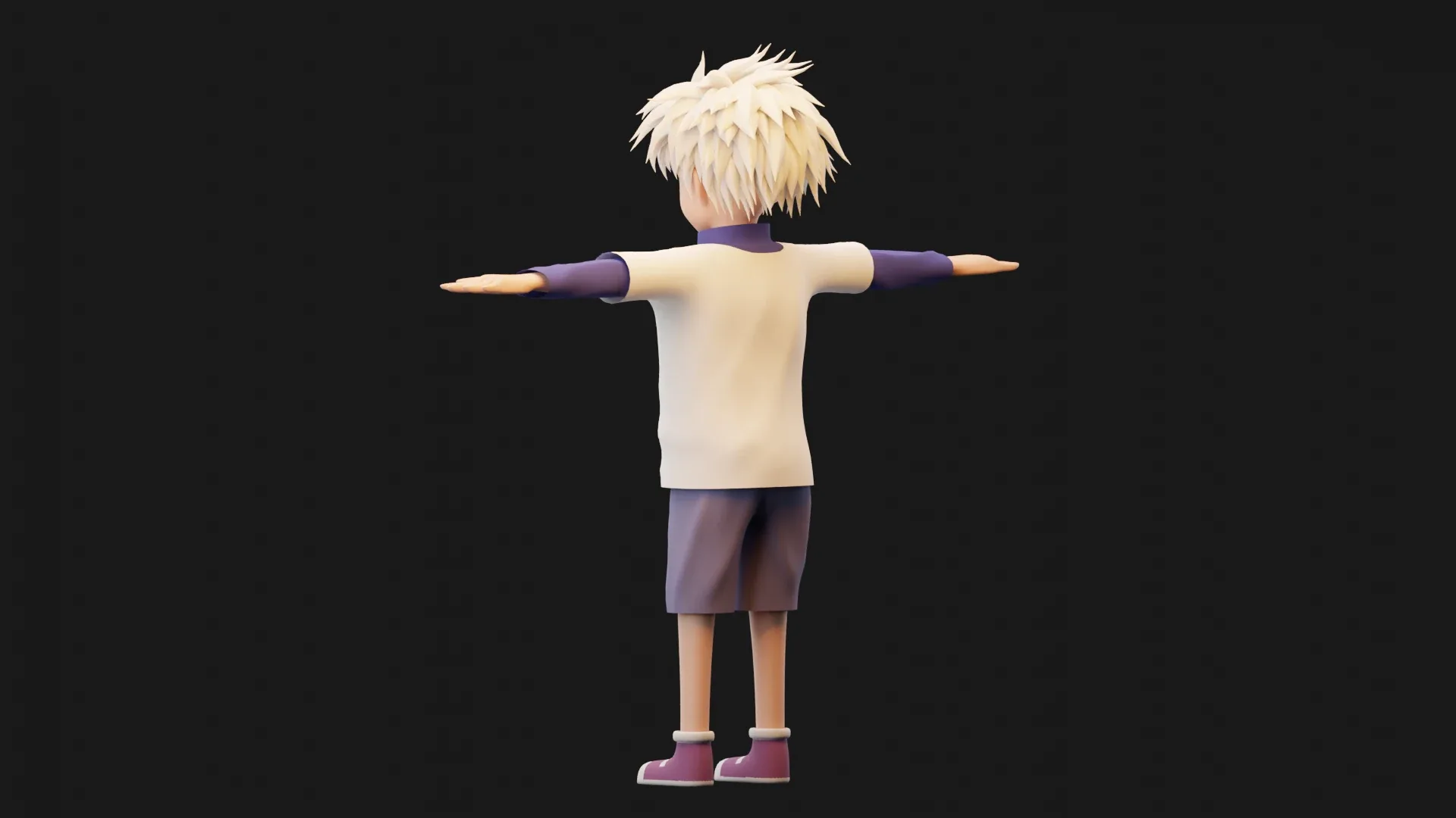 Anime Base Body Killua Concept