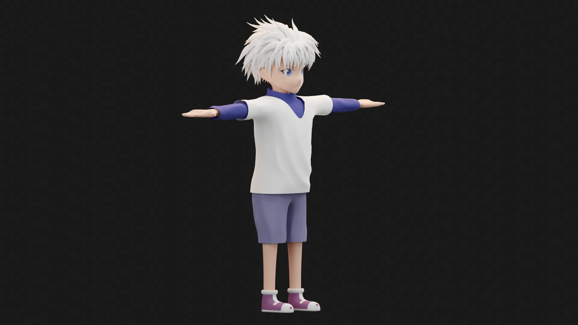 Anime Base Body Killua Concept