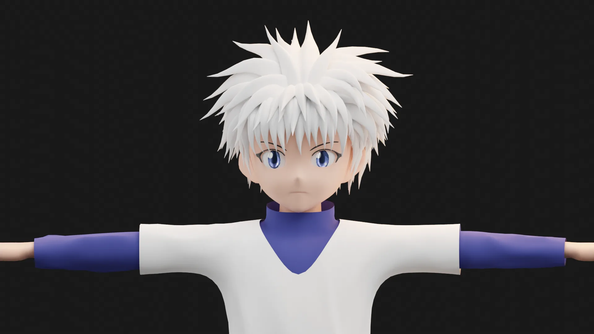 Anime Base Body Killua Concept