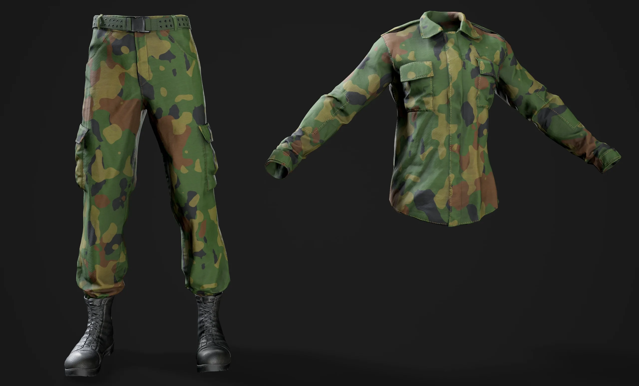 Camouflage Clothes 01